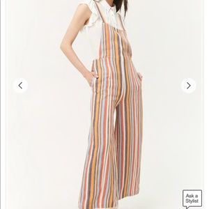 Forever 21 striped romper